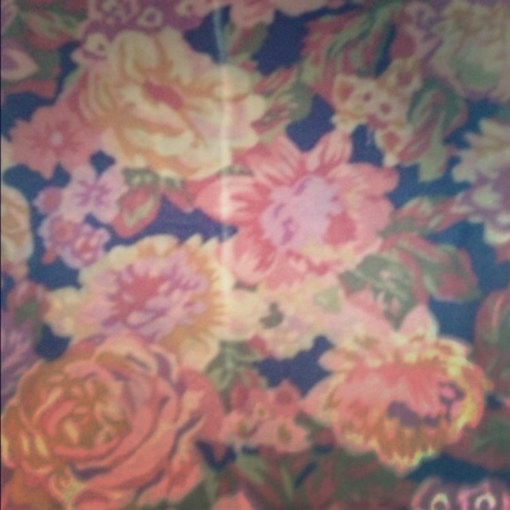 NWOT Anthropologie floral tights / stockings